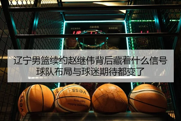 辽宁男篮续约赵继伟背后藏着什么信号 球队布局与球迷期待都变了